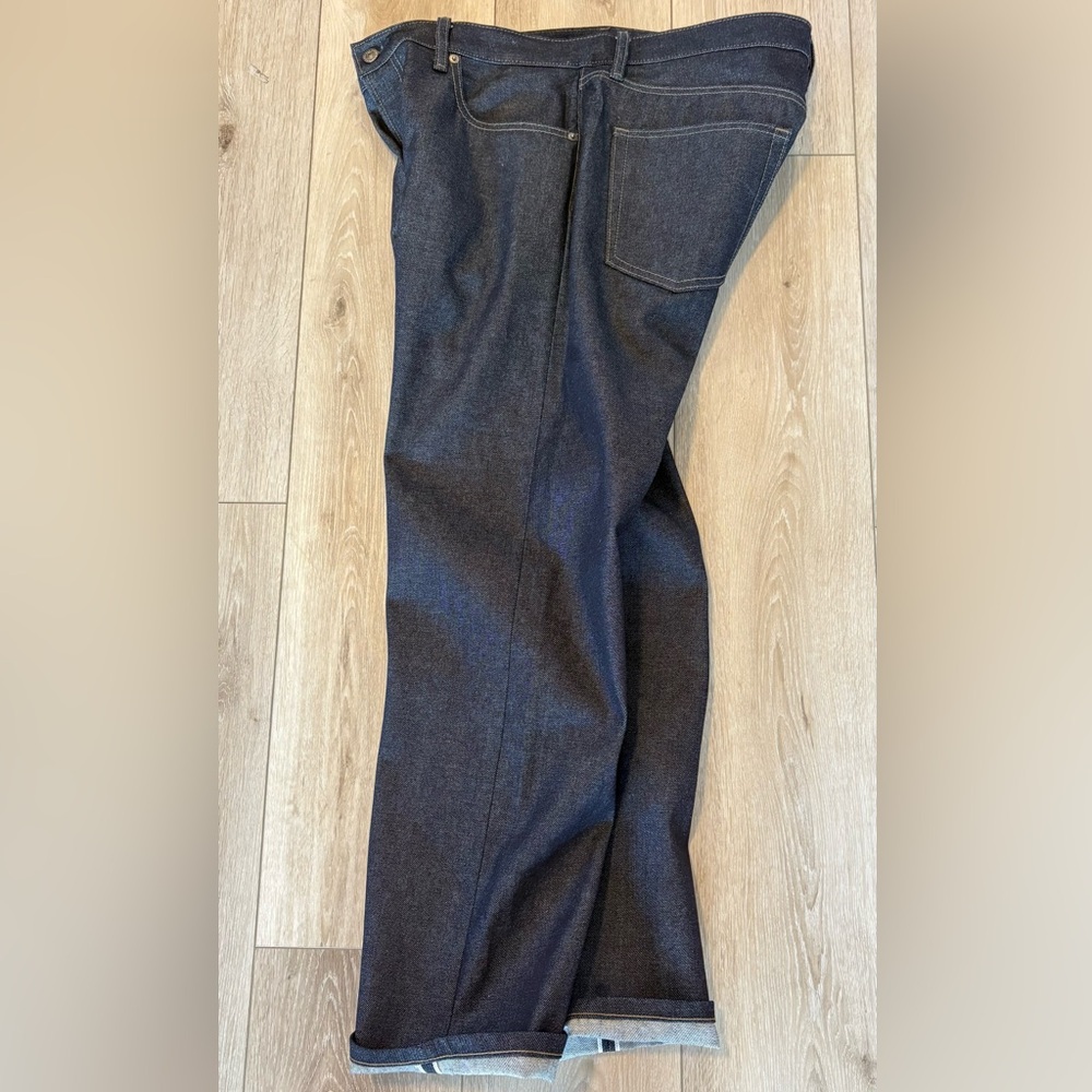 34x29 Uniqlo Selvedge Straight Fit Jeans. Like New